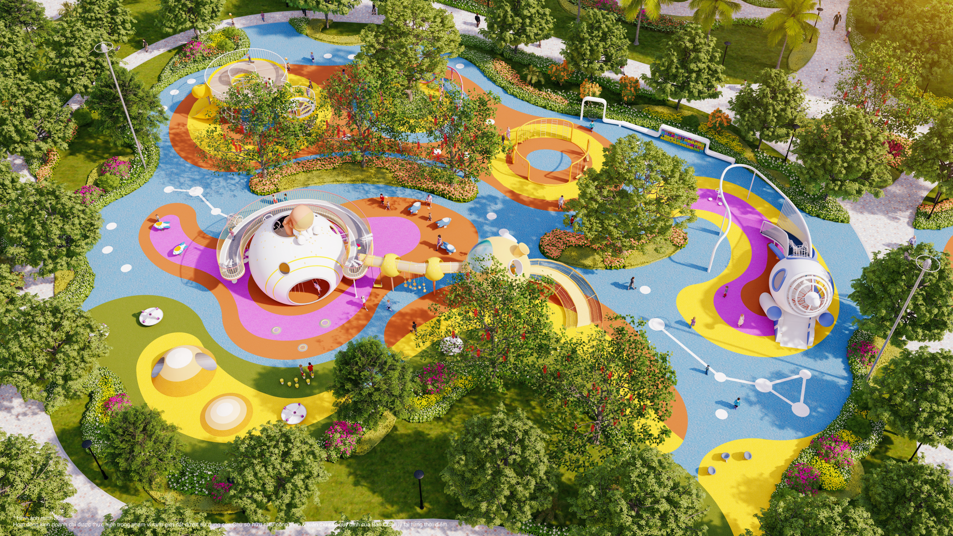 1. CÔNG VIÊN VUI CHƠI TRẺ EM & THANH THIẾU NIÊN ADVENTURE PARK